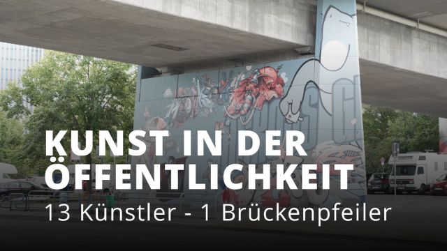 Street-Art-Fest an der Kurt-Schumacher-Brücke Across Generations