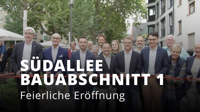 Umbau und Eröffnung: Südallee, Koblenz - 1. Bauabschnitt