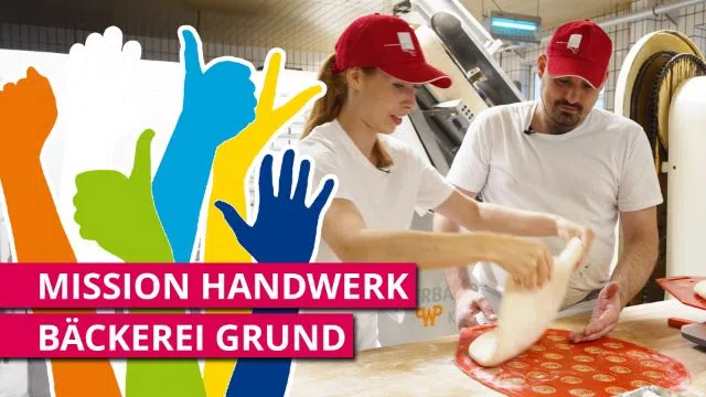 Von der Backstube in den Verkaufsraum | Mission Handwerk in der Bäckerei Grund