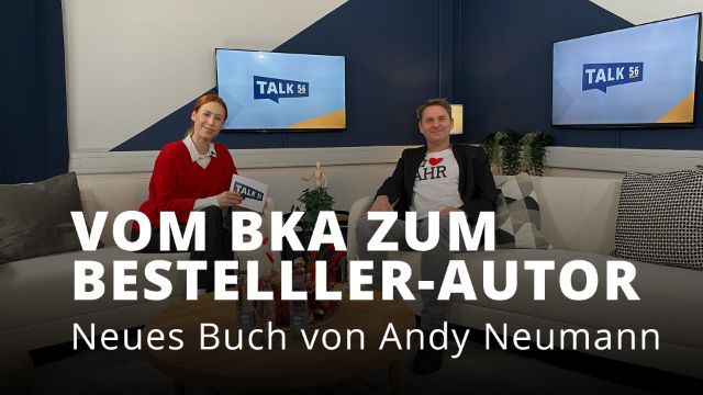 Vom BKA zum Besteller-Autor: Andy Neumann mit seinem neuen Buch
