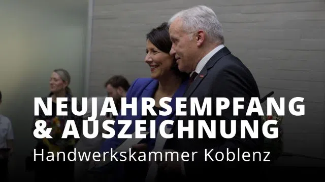 Neujahrsempfang bei der Handwerkskammer Koblenz