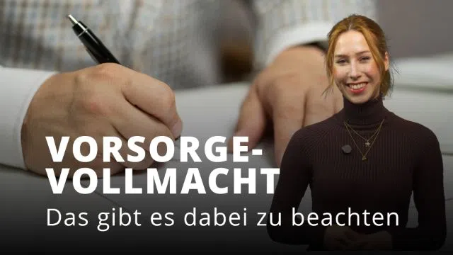 Vorsorgevollmacht? - Darum solltet ihr eine haben!