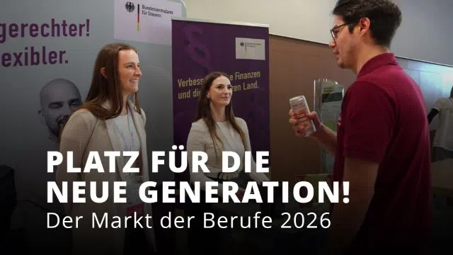 Platz für die neue Generation! | Der Markt der Berufe 2026
