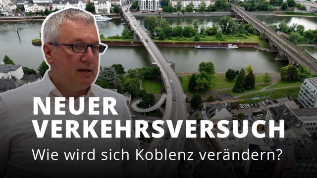 Verkehrsversuch auf der Balduinbrücke: So soll Koblenz den Verkehr neu ordnen Verkehrsversuch auf der Balduinbrücke: So soll Koblenz den Verkehr neu ordnen