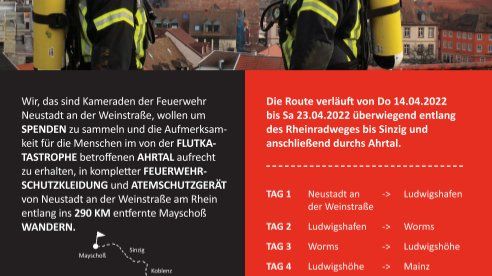 Spendenlauf für die Flutopfer 
