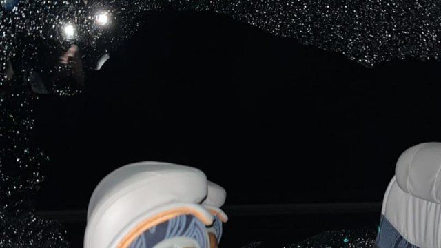 Bus-Angriff auf Koblenzer Mannschaftsbus in Offenbach