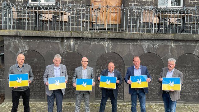 Bürgermeister setzen Zeichen für den Frieden!