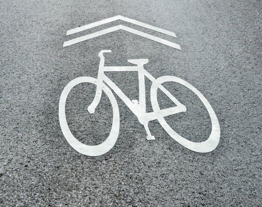 Neue Fahrradstraße in Koblenz
