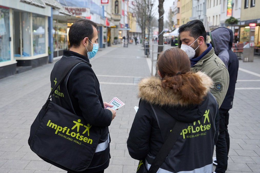 Impflotsen im ersten Quartal rund 380 Mal im Einsatz Impflotsen im ersten Quartal rund 380 Mal im Einsatz