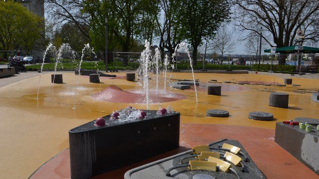 Wasserspielplatz am Eck geöffnet  