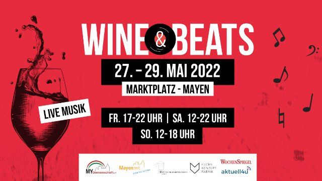 Wine & Beats findet am letzten Maiwochenende statt