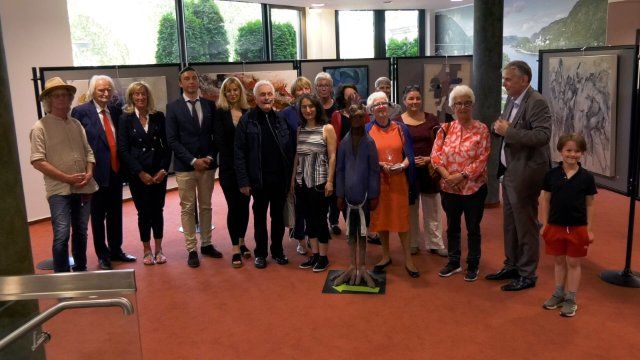 Kunstausstellung “Rhein Art” eröffnet in Andernach am 14. Mai