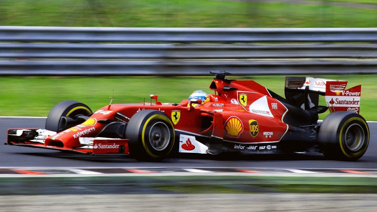 Regen bremst Formel 1 Training