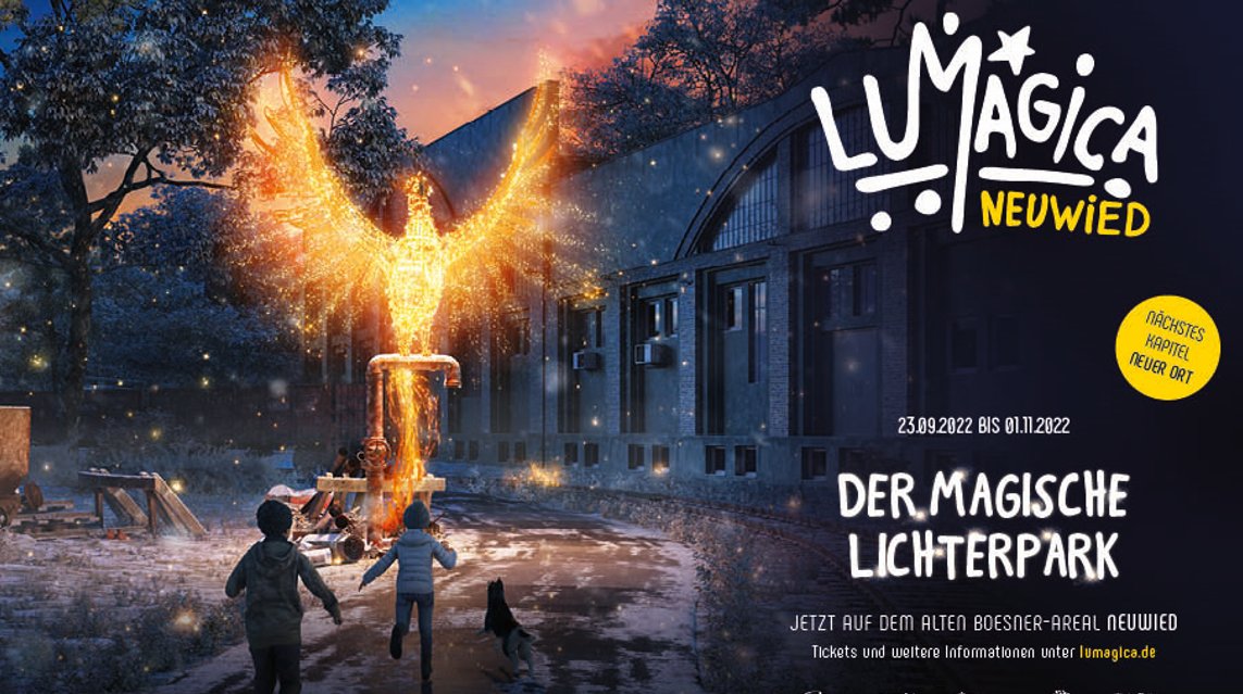 LUMAGICA kommt 2022 wieder nach NEUWIED LUMAGICA kommt 2022 wieder nach NEUWIED