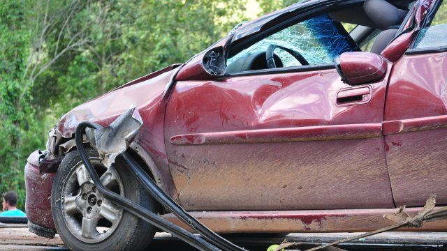 Unfall auf der B49