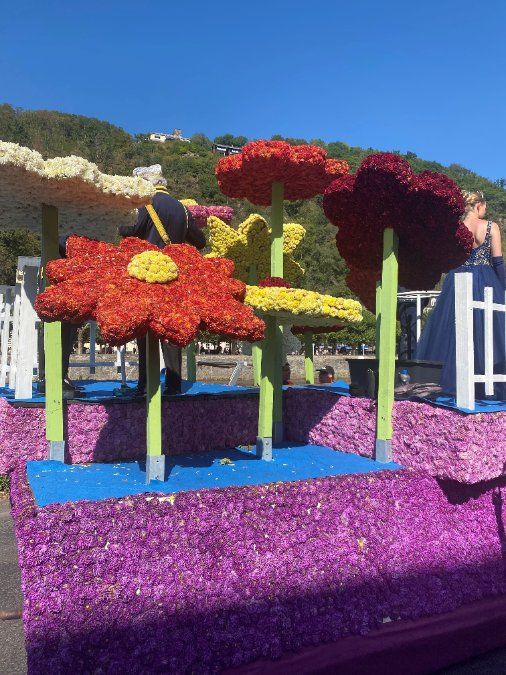Der Blumenkorso in Bad Ems konnte mit 43 Zugnummern zum 57. Mal stattfinden Der Blumenkorso in Bad Ems konnte mit 43 Zugnummern zum 57. Mal stattfinden