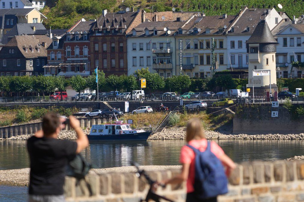 Rhein-Schifffahrt: Pegel bei Kaub unverändert bei 34 Rhein-Schifffahrt: Pegel bei Kaub unverändert bei 34