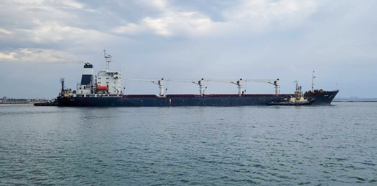 Ende der Getreide-Blockade - Erstes Schiff mit Getreide verlässt die Ukraine Ende der Getreide-Blockade - Erstes Schiff mit Getreide verlässt die Ukraine