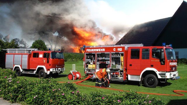Flächenbrand auf Truppenübungsplatz Baumholder auf rund 200 Hektar