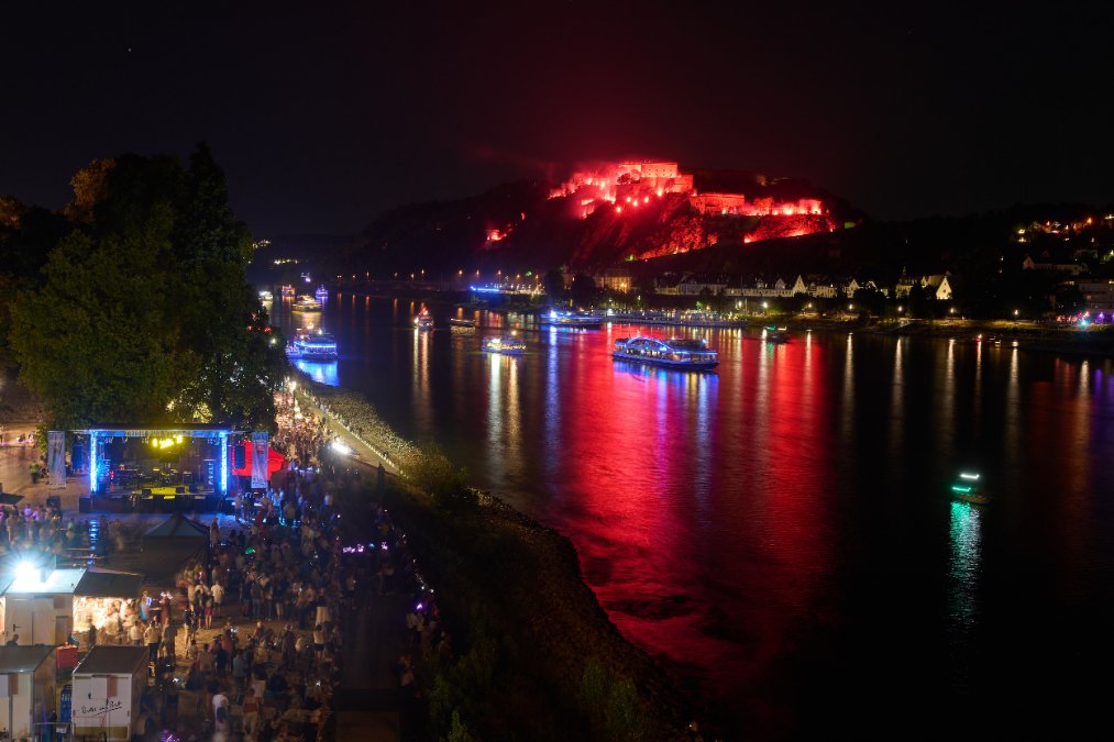 Veranstalter ziehen positive Bilanz von Rhein in Flammen Veranstalter ziehen positive Bilanz von Rhein in Flammen