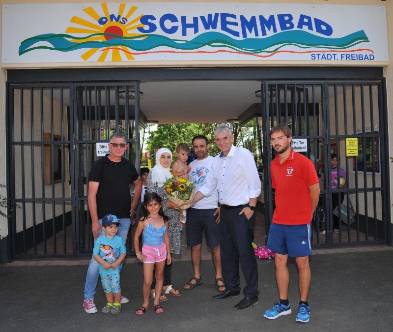 40.000. Besucher in „Ons Schwemmbad“ begrüßt 40.000. Besucher in „Ons Schwemmbad“ begrüßt