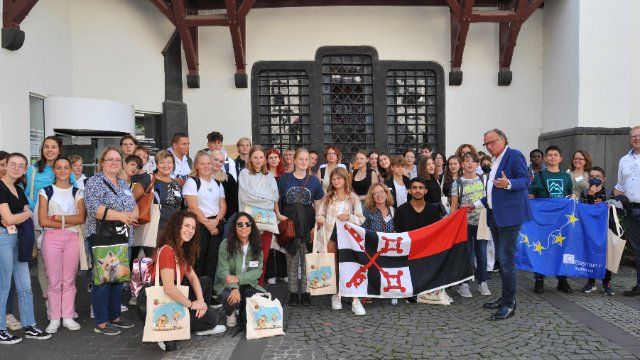 Europäische Schüler zu Gast in Andernach