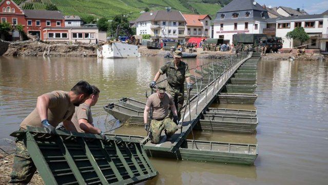 Appell in Koblenzer Kaserne