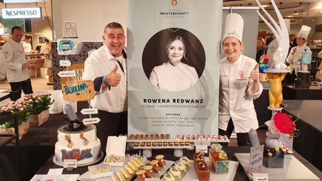 Koblenz: Rowena Redwanz ist Deutsche Meisterin der Konditoren