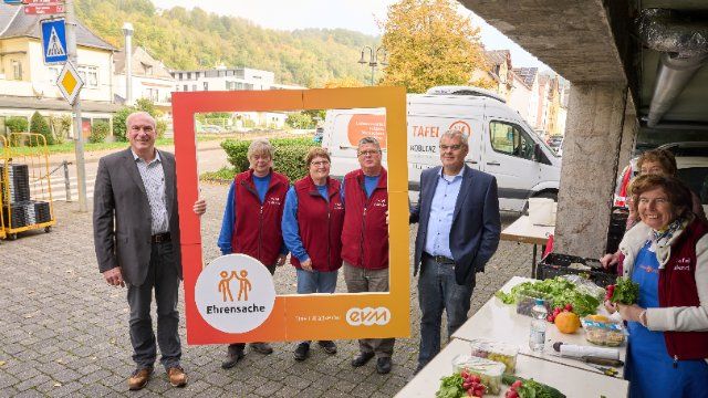 evm unterstützt die Tafel in Vallendar