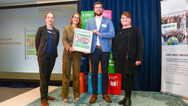 Klimaschutzmanager Helge Lippert reiste nach Hamburg
