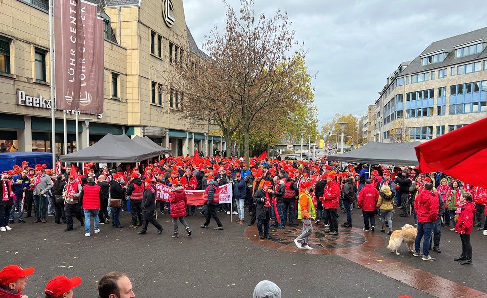 Streik der IG-Metall war erfolgreich Streik der IG-Metall war erfolgreich