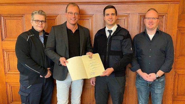 Neuer Wehrführer offiziell eingeführt