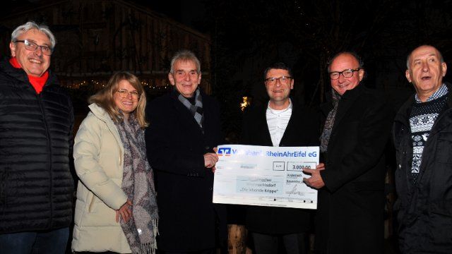 „Lebende Krippe“ in Andernach mit 3000 Euro unterstützt
