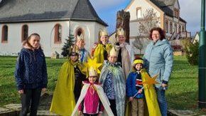 Sternsinger sammelten Spenden in Dornholzhausen