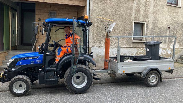 Ein neuer Trecker für Dausenau