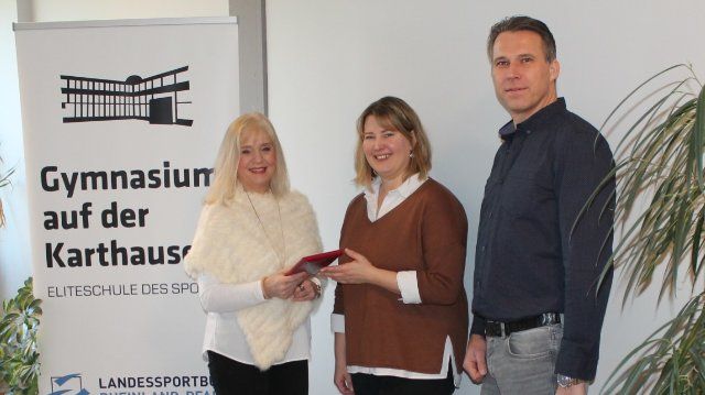 Neue Schulleiterin im Gymnasium auf der Karthause