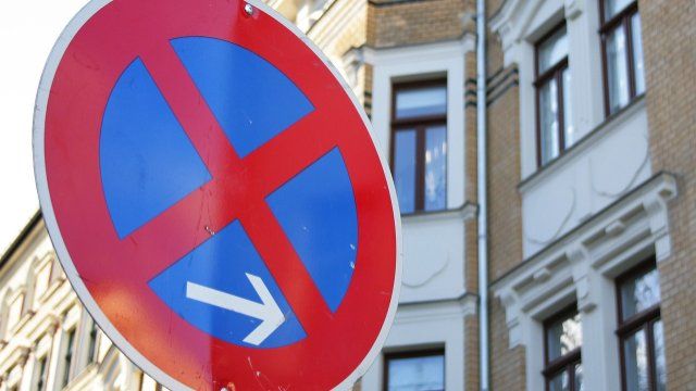 Vorübergehendes Halteverbot in der Ostbahnhofstraße in Mayen