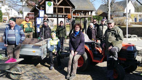 Seniorencrew Becheln leistete zahlreiche Arbeitsstunden