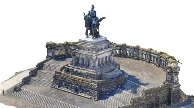 Schäden beim Denkmal am Deutschen Eck erfasst