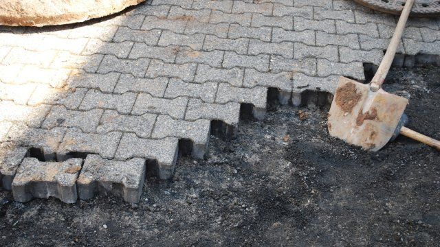 Wanderbaustelle zwischen Güls und Metternich