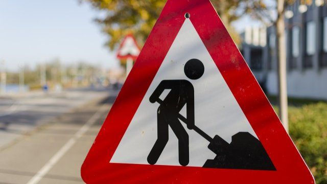 Wanderbaustelle zwischen Güls und Metternich