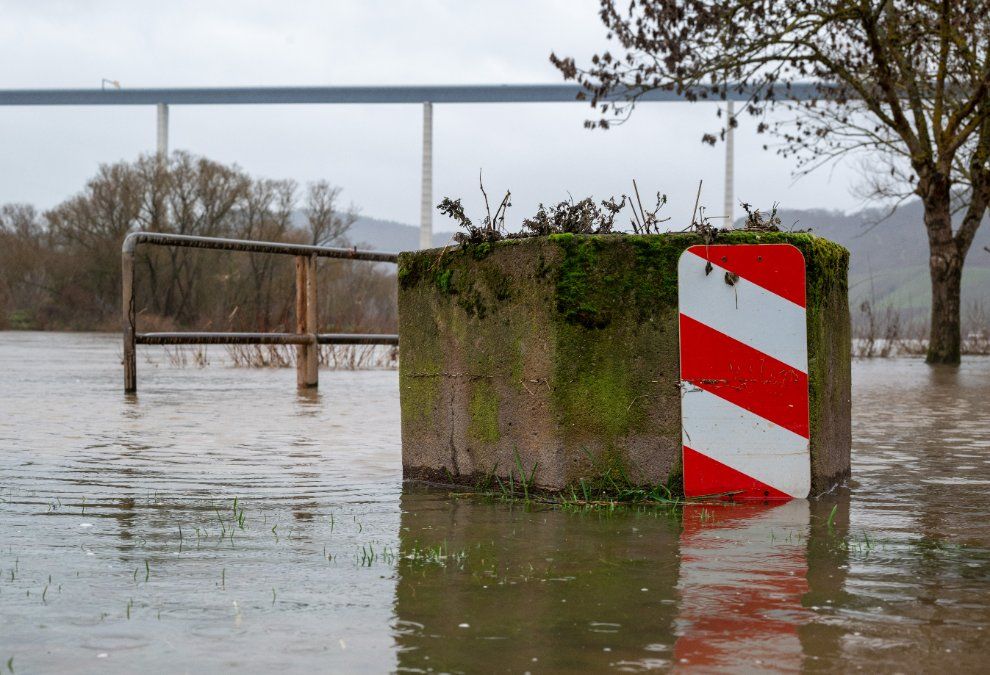 Hochwasser an der Mosel - eher entspannte Lage am Rhein