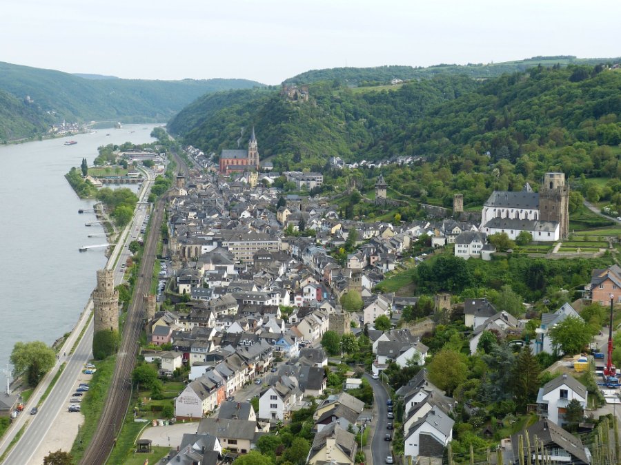 Oberwesel: Sperrung der linksrheinischen Gleise aufgehoben Oberwesel: Sperrung der linksrheinischen Gleise aufgehoben