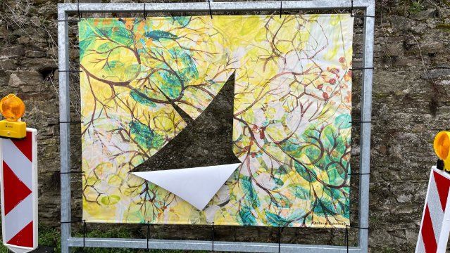 Vandalismus an Ausstellung „Kunst im Weinberg“