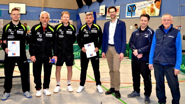 Nassau ehrt die erfolgreichen Spieler des „TV 1860 Nassau“