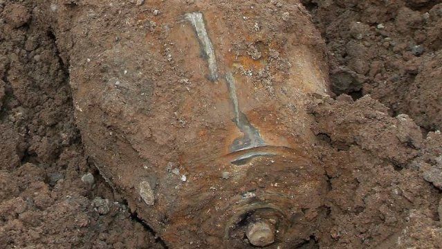 Bombenfund bei Güls