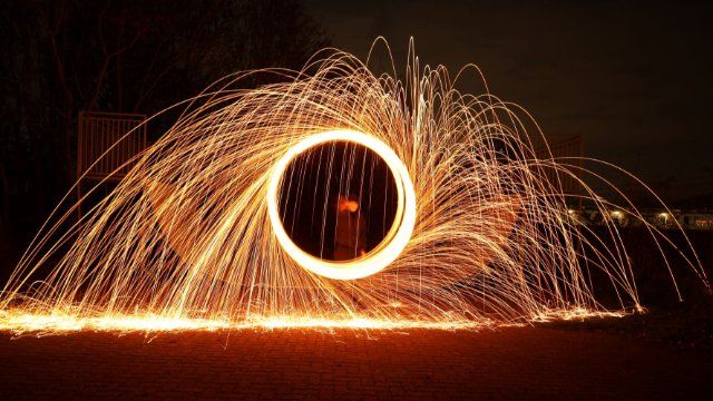 „Lightpainting“ Aktion im Jugendhaus Mülheim-Kärlich