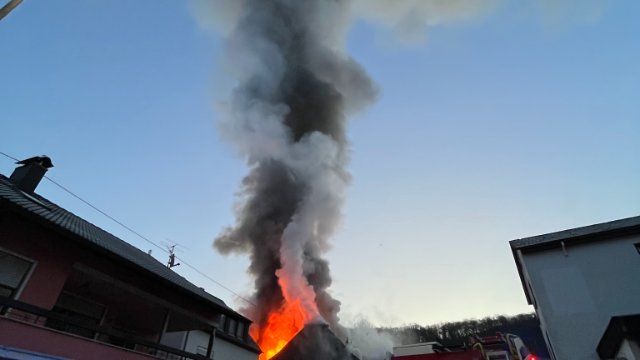 Großbrand in Lütz