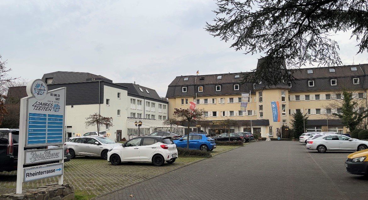 Bad Breisig: Büroraum-Brand in Rheinhotel "Vier Jahreszeiten"
