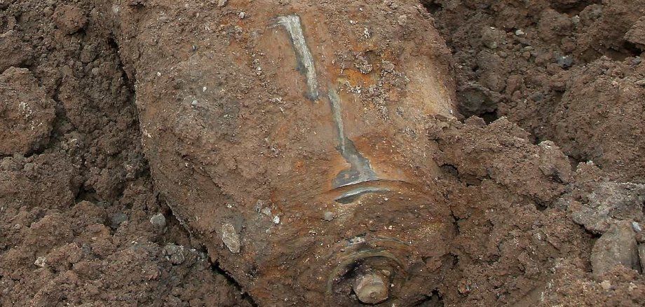 Bombenfund bei Güls